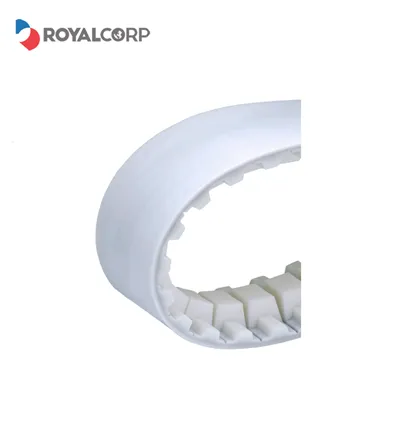 Svetsad PU -kuggrem med guideprofil